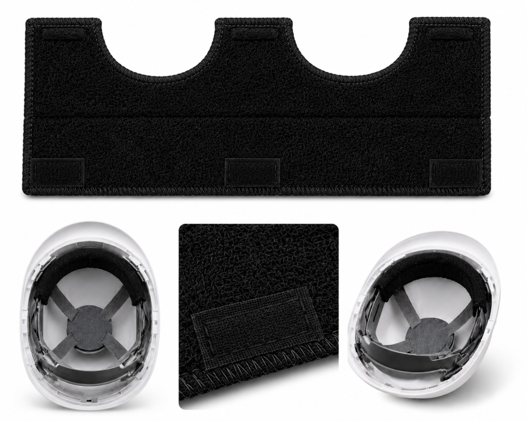 Hard Hat Sweatband black
