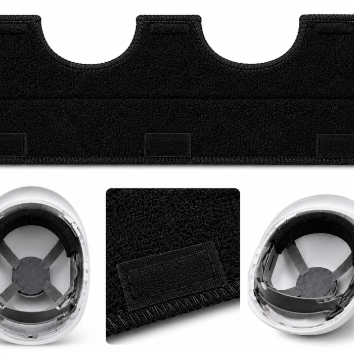 Hard Hat Sweatband black